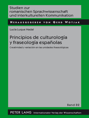 cover image of Principios de culturología y fraseología españolas